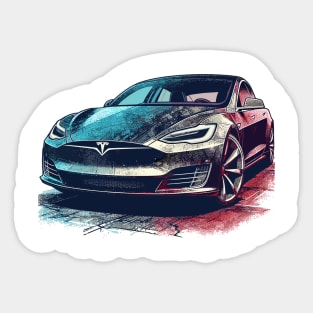 Tesla Model S Sticker